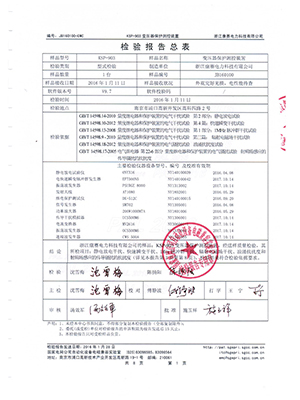 綜保檢驗報告總結(jié)3